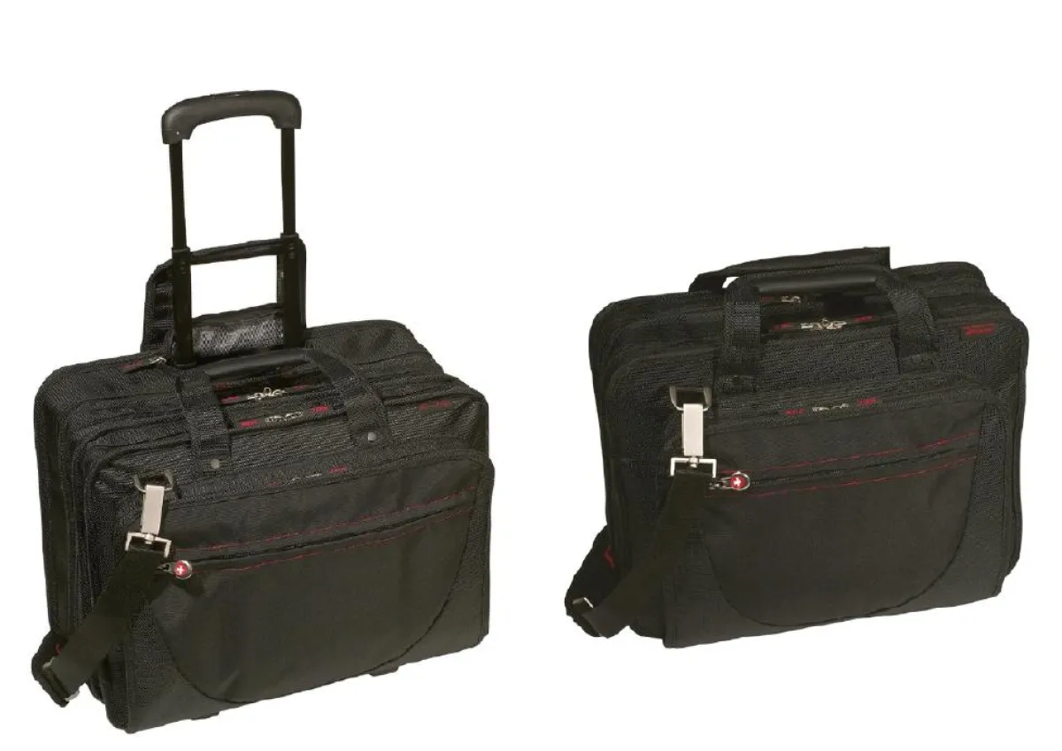 Die Swiss Travel Business Cases - Trolley und Tragetasche.