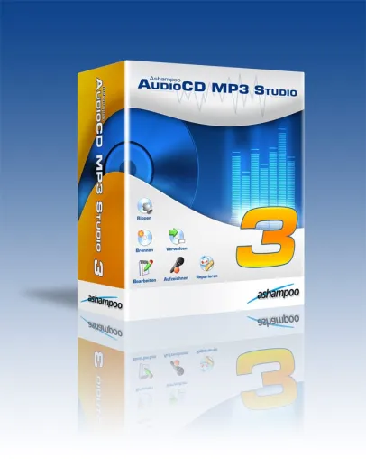 Ashampoo AudioCD MP3 Studio 3: Die Wiedergeburt einer Klanglegende Bild: Ashampoo AudioCD MP3 Studio 3: Die Wiedergeburt einer Klanglegende