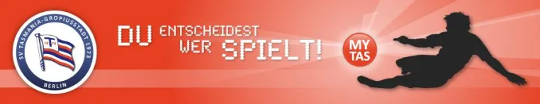 Bild: Tasmania Berlin startet erfolgreich Fan-Voting-System: Mytas - Du entscheidest wer spielt