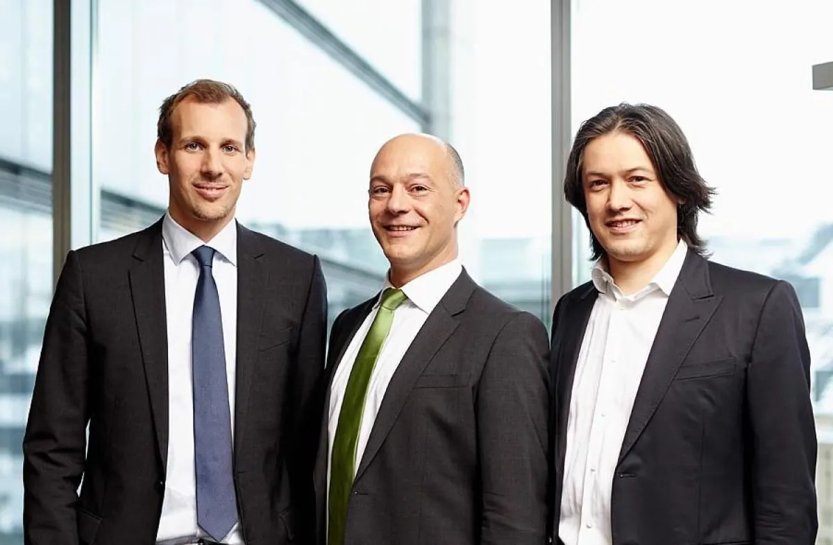 DG-i-Geschäftsführung setzt auf Wachstum: Andreas Dembach, Odo Maletzki, Manon Goo (von links)