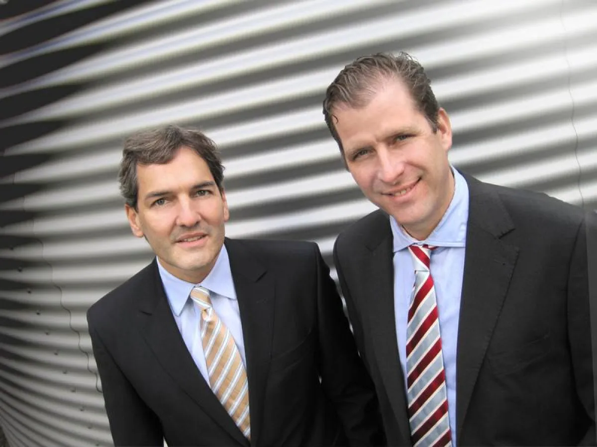 V.l.n.r. Dirk Damm, Philipp Bierbaum (geschäftsführende Gesellschafter von DAMM & BIERBAUM)