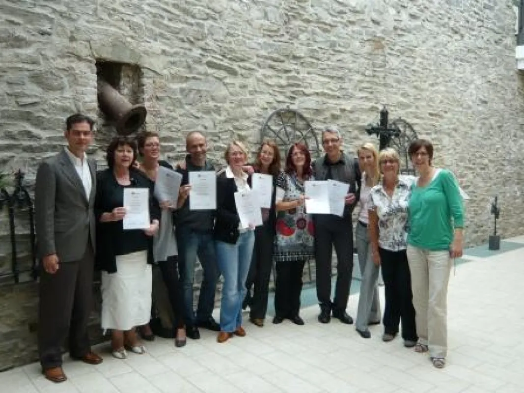18. Change Manager Ausbildungsgruppe im Schloss Sayn