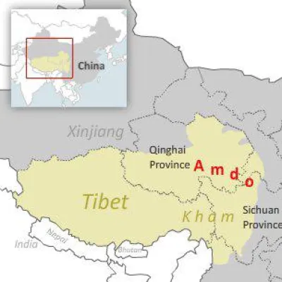Bild: Den chinesischen Behörden ein Dorn im Auge: Tibeter in Kham und Amdo