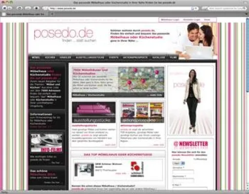 Wer suchet, der findet – auf posedo.de, dem Infoportal für Möbel- und Küchenkäufer Bild: Wer suchet, der findet – auf posedo.de, dem Infoportal für Möbel- und Küchenkäufer