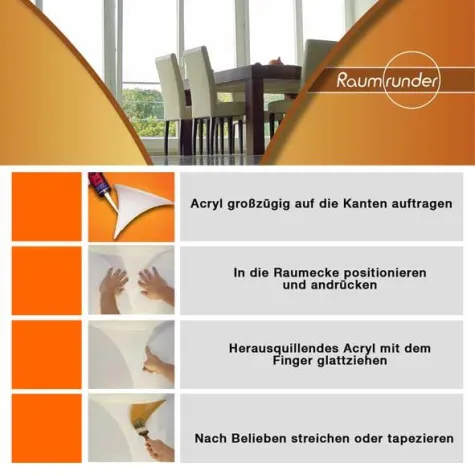 Raumrunder - ein innovatives Bauelement im Bereich Wellness und Feng Shui Bild: Raumrunder - ein innovatives Bauelement im Bereich Wellness und Feng Shui