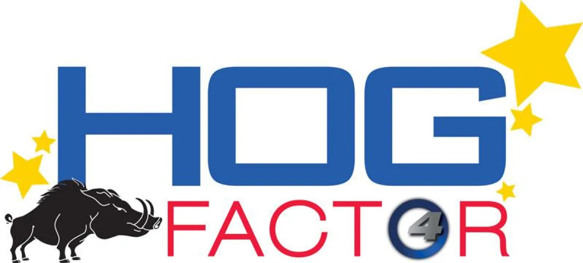 Logo vom Lichtdesign- und Programmierwettbewerb „Hog Factor 2015“ (Illustration: LMP, frei zur Verö