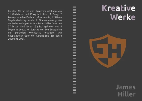 Bild: Anthologie „Kreative Werke“ des Schriftstellers James Hiller