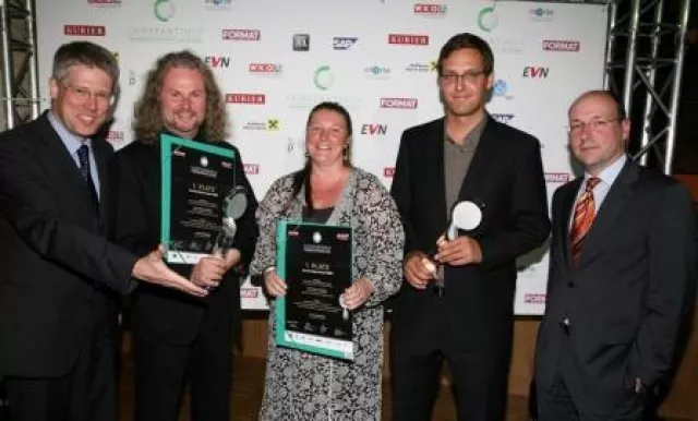 Bild: 1. Platz für [kju:] Digitale Medien beim Constantinus Award
