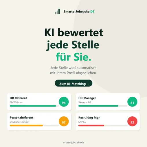 smarte-jobsuche.de: KI-gestützte automatische Jobsuche für Fachkräfte in Deutschland Bild: smarte-jobsuche.de: KI-gestützte automatische Jobsuche für Fachkräfte in Deutschland