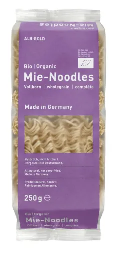 Bild: Jetzt neu: Vollkorn Mie-Nudeln in Bio-Qualität