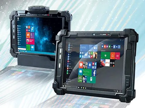 Robuster Industrie Tablet-PC für den harten Einsatz ! Bild: Robuster Industrie Tablet-PC für den harten Einsatz !