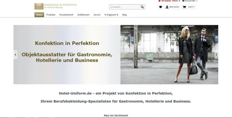 Bild: Berufsbekleidung mit Service – wir kleiden Teams ein