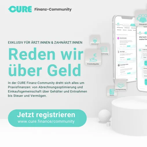 Bild: CURE Finance launcht erste Finanz-Community für Heilberufler
