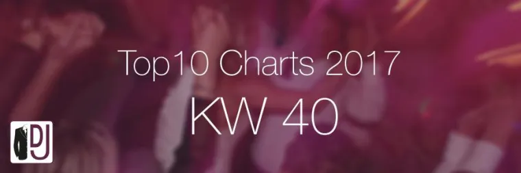 Bild: Aktuelle Top Ten-Charts KW 40/2017