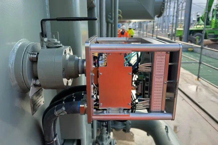 Bild: HYDROCAL-Monitoring für "Moray West Offshore"