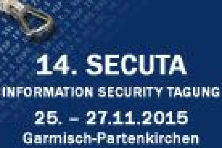 14. SECUTA Information Security Tagung 2015: neueste Entwicklungen in der Informationssicherheit Bild: 14. SECUTA Information Security Tagung 2015: neueste Entwicklungen in der Informationssicherheit
