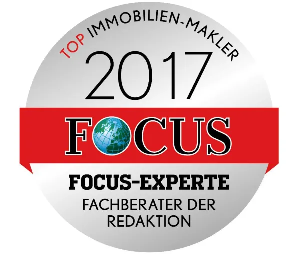 Bild: Adner & Partner Immobilien als FOCUS-Experte 2017 ausgezeichnet