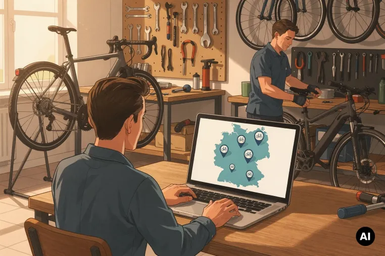Bild: fahrrad-tipps.com startet neue Suche für Fahrradwerkstätten und Reparaturservices
