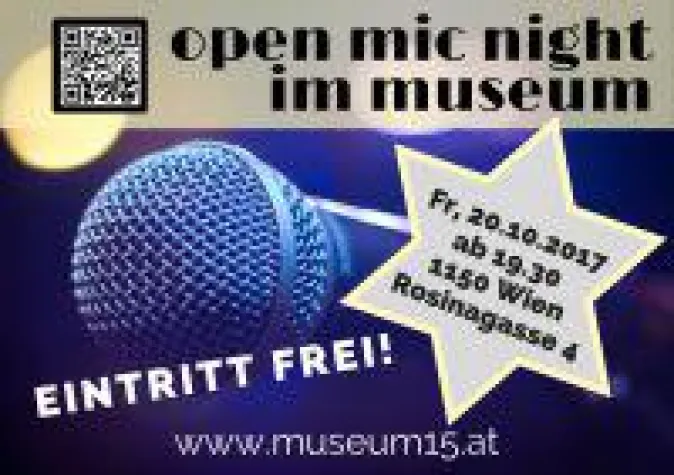 open mic night im museum Bild: open mic night im museum
