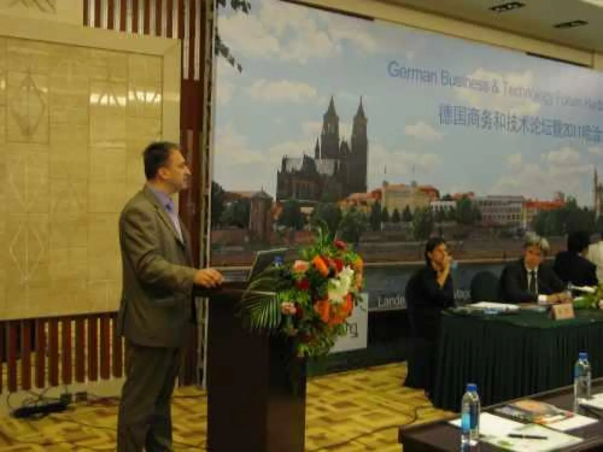 Roland Suchy, Magdeburg: Bildungskoopertion mit China hat große Zukunft