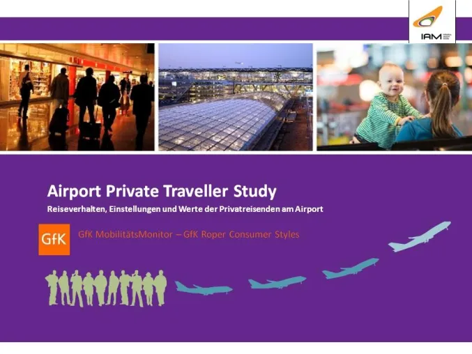 Airport Private Traveller Study von GfK und Initiative Airport Media durchleuchtet Privatreisende Bild: Airport Private Traveller Study von GfK und Initiative Airport Media durchleuchtet Privatreisende