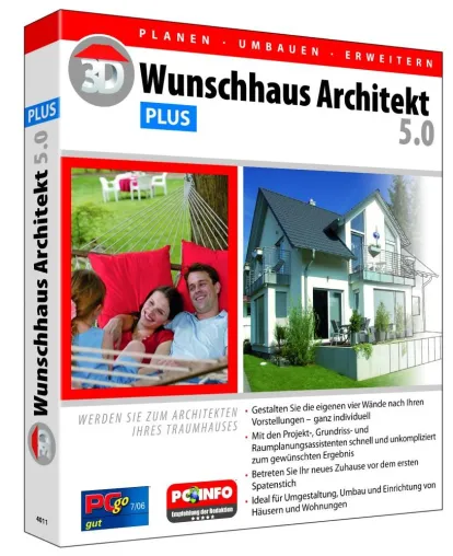 Bild: 3D-Wunschhaus Architekt 5.0 jetzt überall erhältlich