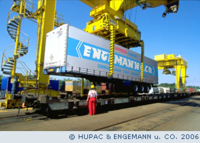 Bild: ENGEMANN u. CO. started intermodalen Transport-Service