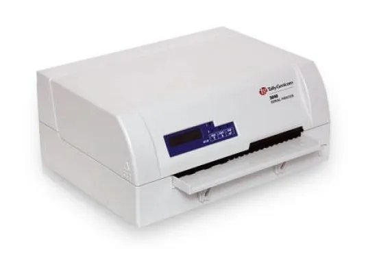 Bild: Schneller als der Aktiencrash: Pass- und Sparbuchdruck in 2,2 Sekunden - Der neue Flachbett-Nadeldrucker 5040 von TallyGenicom