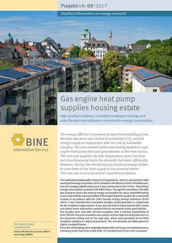 The new BINE-Projektinfo brochure 