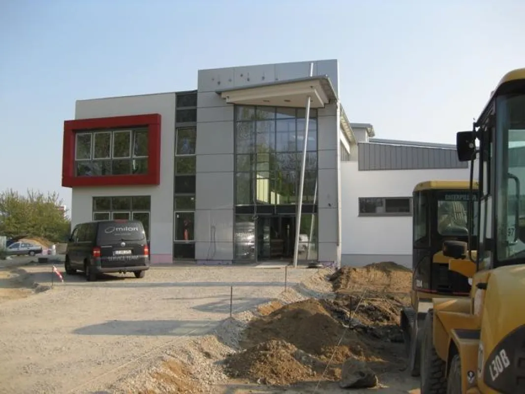 Eingang Neubau aquaFit