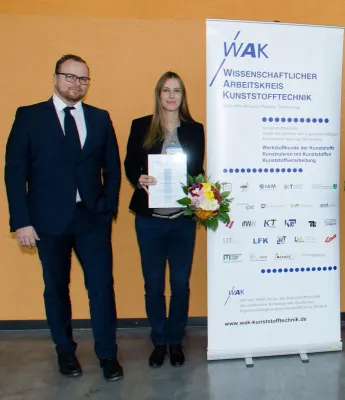 Bild: Röchling-Preis für herausragende Dissertation zur Charakterisierung von Kunststoffverbunden
