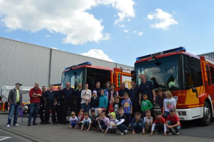 Bild: Action und Spaß bei der Feuerwehr