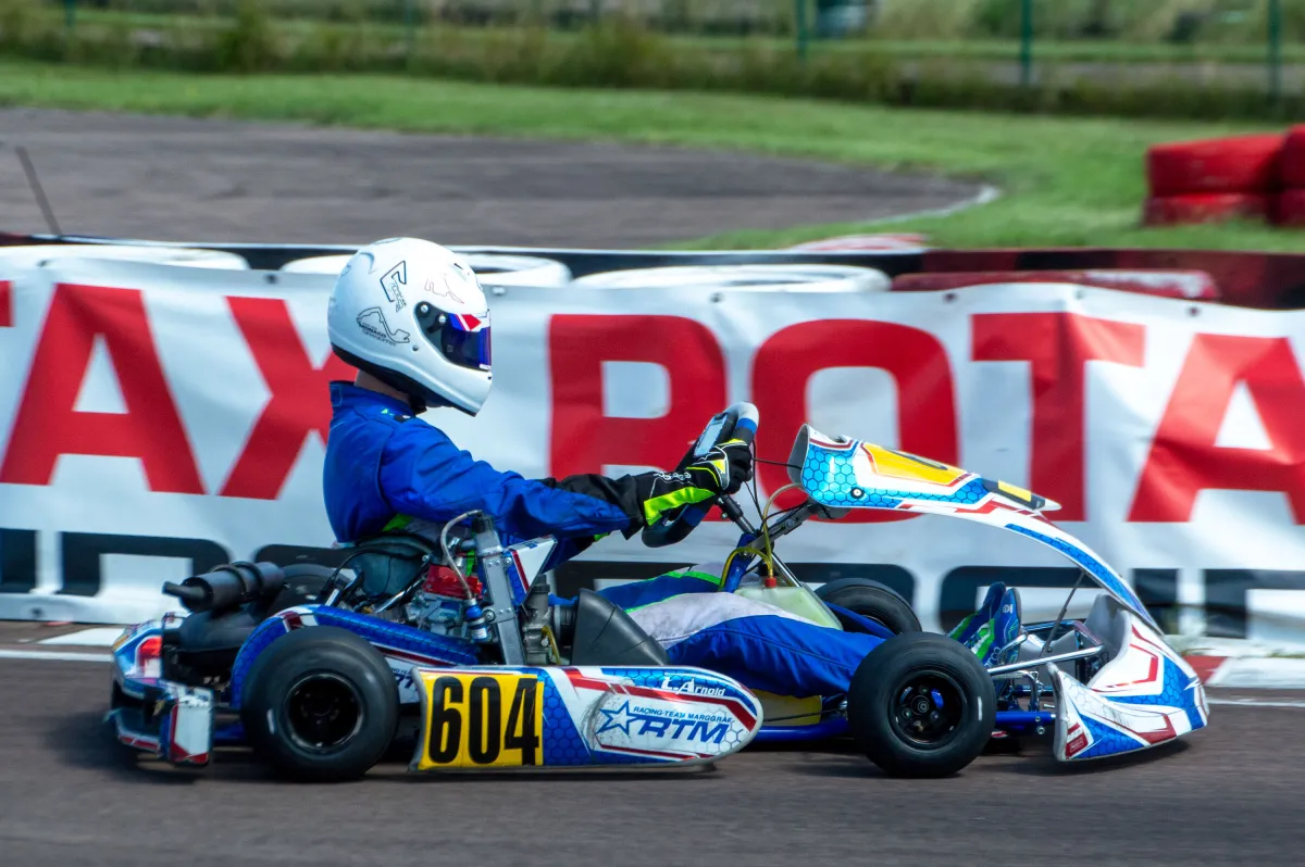 Louis Arnold beim Rennen in Belleben (© Thomas Arnold)