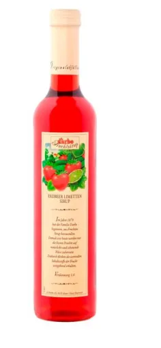 Fruchtig und spritzig – Darbo präsentiert seine neue Sirupsorte Erdbeer Limette Bild: Fruchtig und spritzig – Darbo präsentiert seine neue Sirupsorte Erdbeer Limette