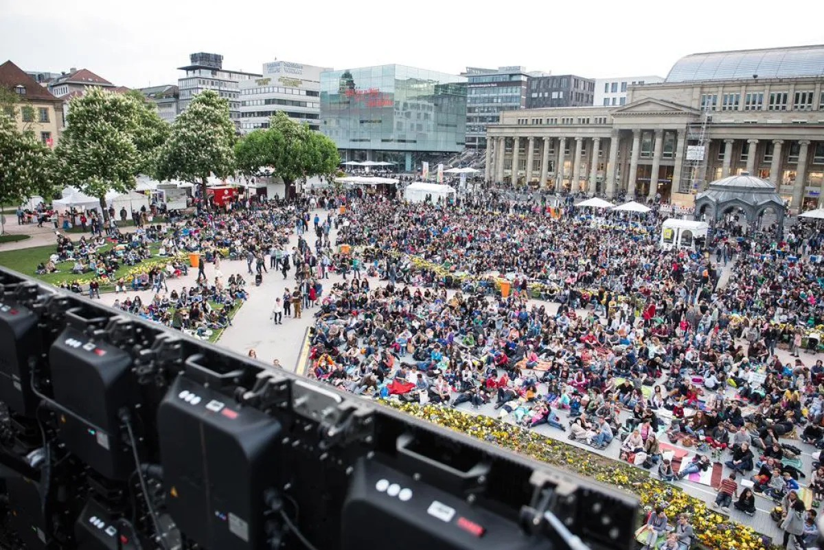Portafloor als sicherer Untergrund für Trickfilmfans | Copyright Film- und Medienfestival gGmbH