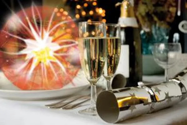 Bild: Silvester 2011: Magic Dinner hoch über Hamburg