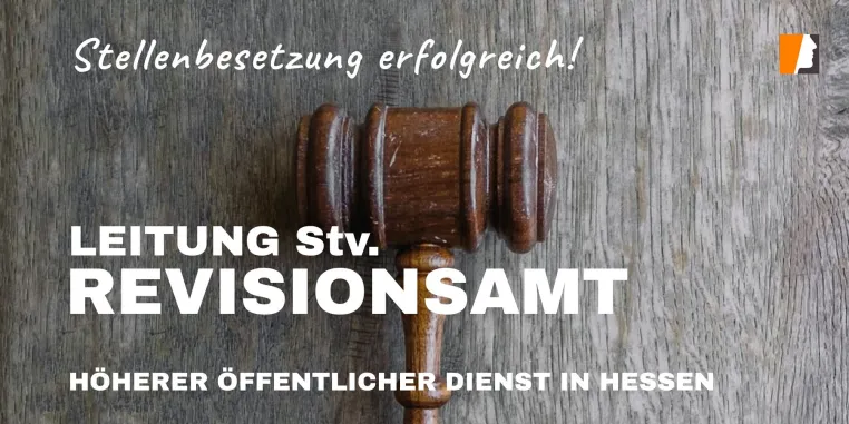 Bild: Executive Search Revisionsamt (höherer Dienst) erfolgreich abgeschlossen.