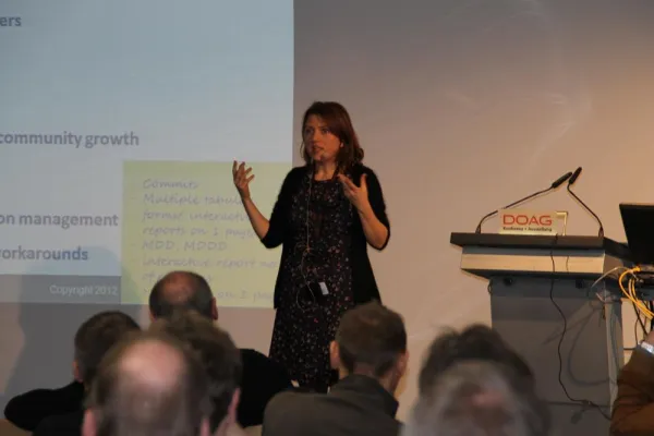 Bild: PITSS mit Oracle ADF & APEX to go! auf der DOAG Konferenz 2013