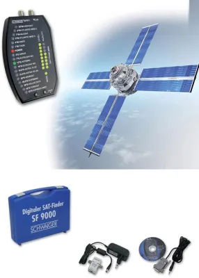 Bild: Komfortables Gerät macht die Ausrichtung einer Sat-Antenne zum Kinderspiel