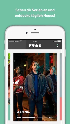 Bild: Evenly entwickelt App für funk - das "Junge Angebot" von ARD und ZDF