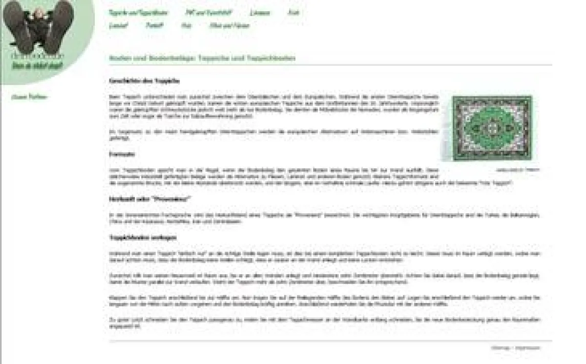 Screenshot www.dein-boden.de