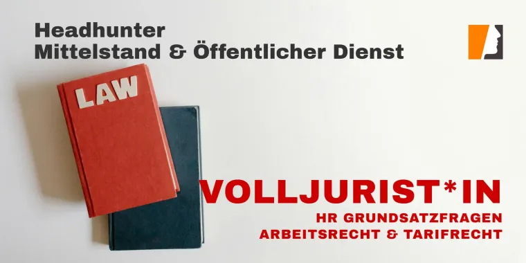 Kontrast Headhunter: Executive Search Volljurist*in für Gruppenleitung Personalgrundsatz Bild: Kontrast Headhunter: Executive Search Volljurist*in für Gruppenleitung Personalgrundsatz