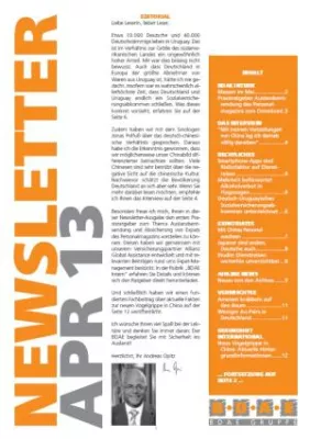 Bild: Die April-Ausgabe von "Leben & Arbeiten im Ausland" erschienen