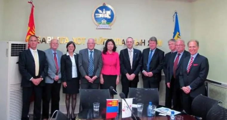 Mongolei: Stellvertretende Ministerin empfängt deutsche Delegation Bild: Mongolei: Stellvertretende Ministerin empfängt deutsche Delegation