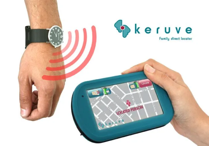 Keruve - Personenortung für Alzheimer-Demente Bild: Keruve - Personenortung für Alzheimer-Demente