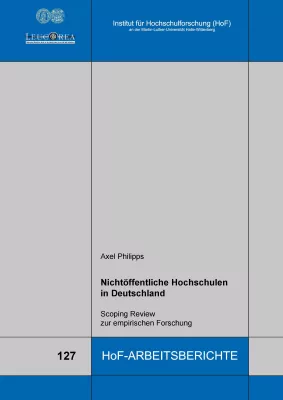 Bild: Informiert bleiben über die Forschung zu privaten Hochschulen. HoF-Website mit aktuellen Übersichten