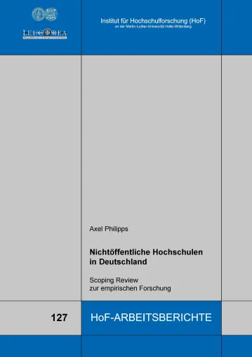Bild: Informiert bleiben über die Forschung zu privaten Hochschulen. HoF-Website mit aktuellen Übersichten