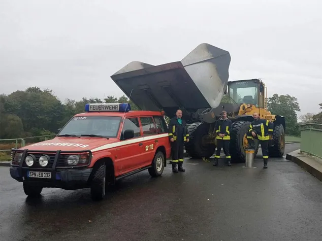 Bild: Radlader-Diebstahl aufgeklärt – dank NavBasic-Fahrzeugortung