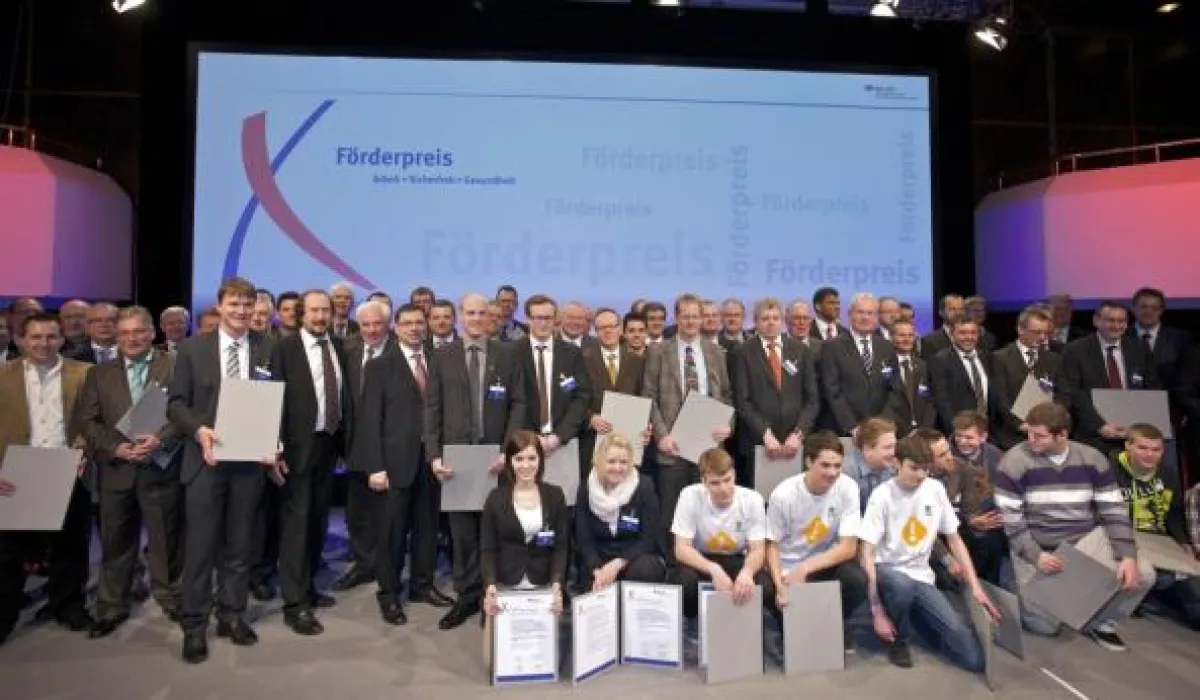 Die Preisträger  - BG RCI Förderpreis 2013