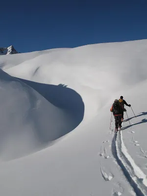 Bild: Skibergsteigen: Skitourenverhältnisse online auf tourentipp.de